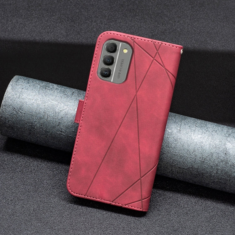 Magnetic Buckle Rhombus Texture Leather Phone Case, For Nokia G310, For Nokia G42, For Nokia C110, For Nokia C02