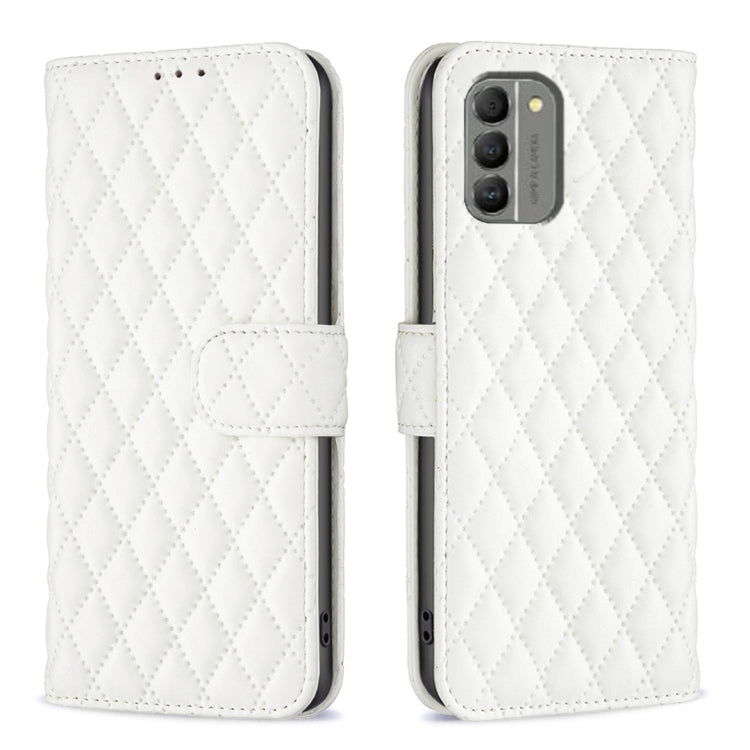 Diamond Lattice Wallet Flip Leather Phone Case, For Nokia G310, For Nokia G42, For Nokia C110