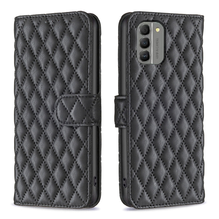 Diamond Lattice Wallet Flip Leather Phone Case, For Nokia G310, For Nokia G42, For Nokia C110