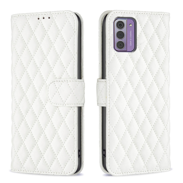Diamond Lattice Wallet Flip Leather Phone Case, For Nokia G310, For Nokia G42, For Nokia C110