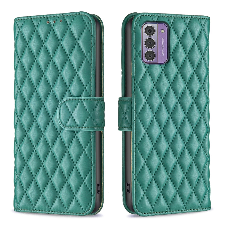 Diamond Lattice Wallet Flip Leather Phone Case, For Nokia G310, For Nokia G42, For Nokia C110