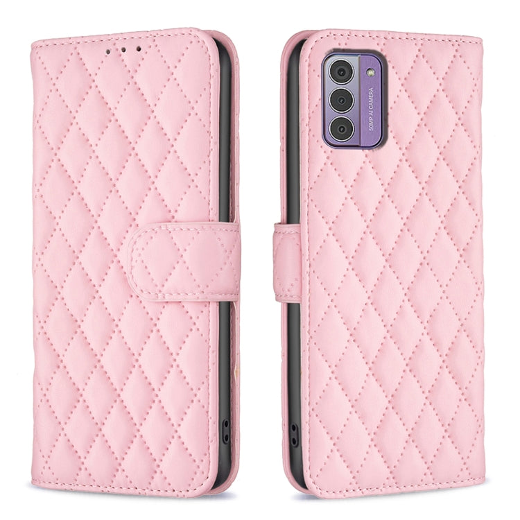 Diamond Lattice Wallet Flip Leather Phone Case, For Nokia G310, For Nokia G42, For Nokia C110