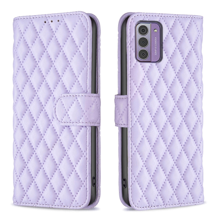 Diamond Lattice Wallet Flip Leather Phone Case, For Nokia G310, For Nokia G42, For Nokia C110