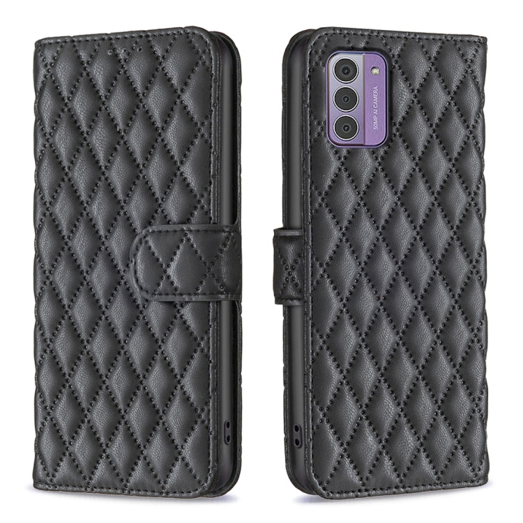 Diamond Lattice Wallet Flip Leather Phone Case, For Nokia G310, For Nokia G42, For Nokia C110