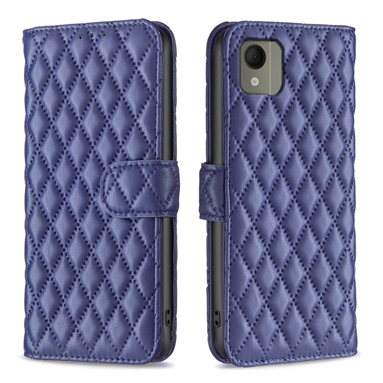 Diamond Lattice Wallet Flip Leather Phone Case, For Nokia G310, For Nokia G42, For Nokia C110