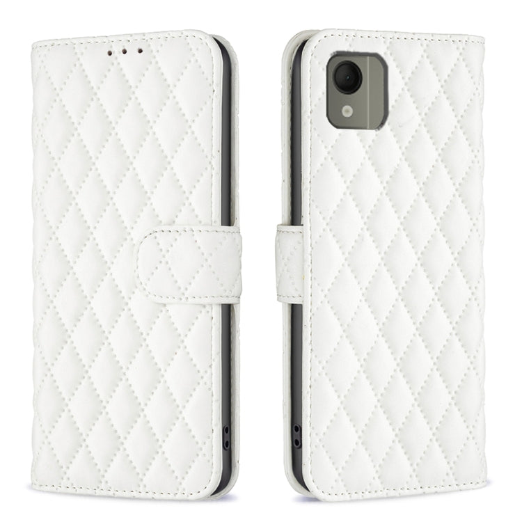 Diamond Lattice Wallet Flip Leather Phone Case, For Nokia G310, For Nokia G42, For Nokia C110