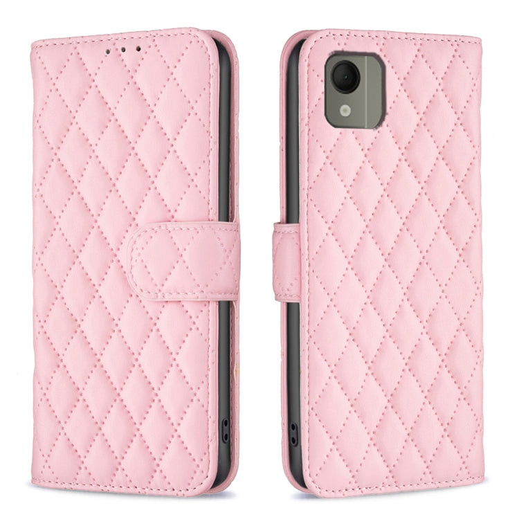Diamond Lattice Wallet Flip Leather Phone Case, For Nokia G310, For Nokia G42, For Nokia C110