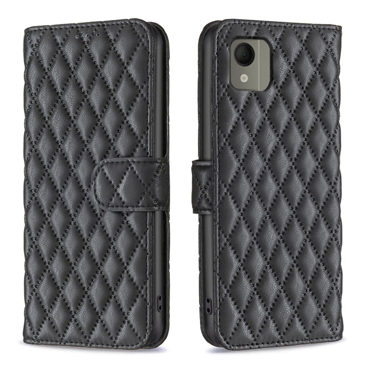Diamond Lattice Wallet Flip Leather Phone Case, For Nokia G310, For Nokia G42, For Nokia C110