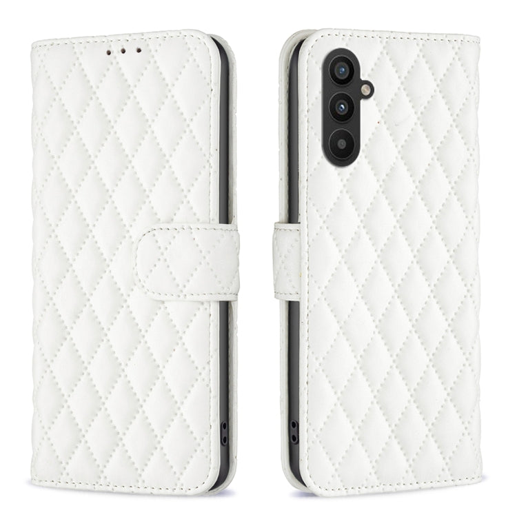 Diamond Lattice Wallet Flip Leather Phone Case, For Samsung Galaxy A25 5G, For Samsung Galaxy S23 FE 5G