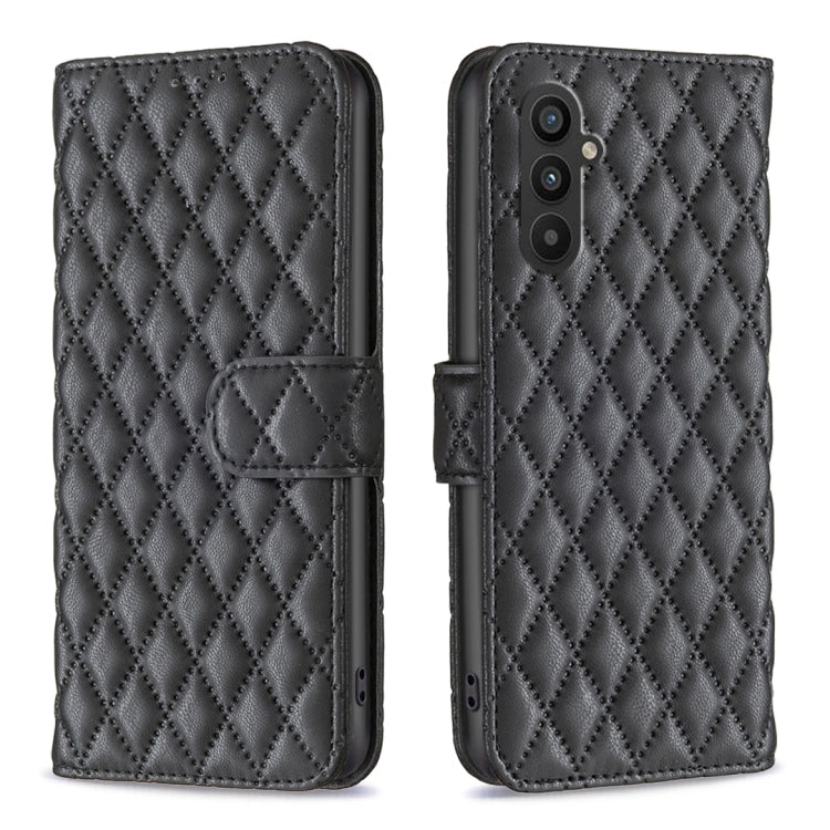 Diamond Lattice Wallet Flip Leather Phone Case, For Samsung Galaxy A25 5G, For Samsung Galaxy S23 FE 5G
