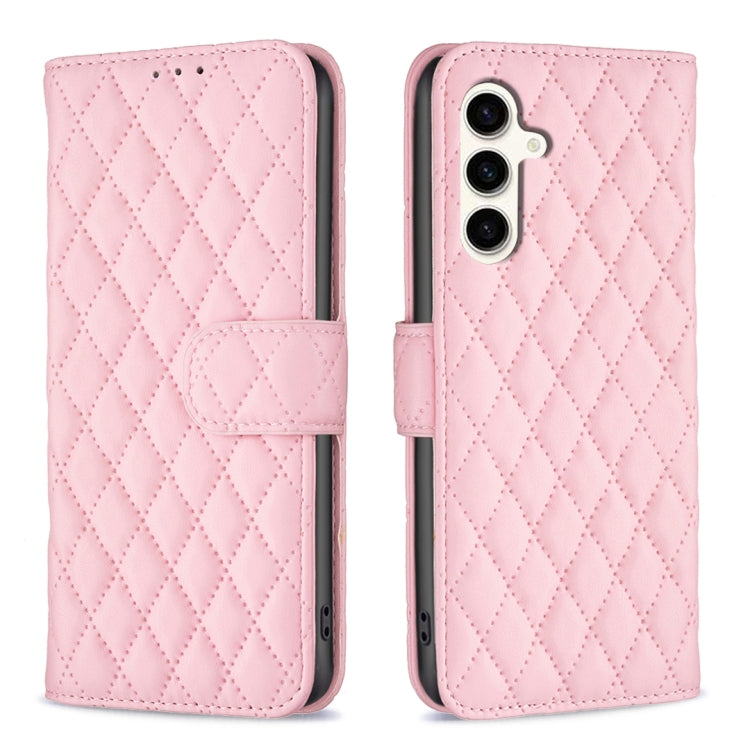 Diamond Lattice Wallet Flip Leather Phone Case, For Samsung Galaxy A25 5G, For Samsung Galaxy S23 FE 5G