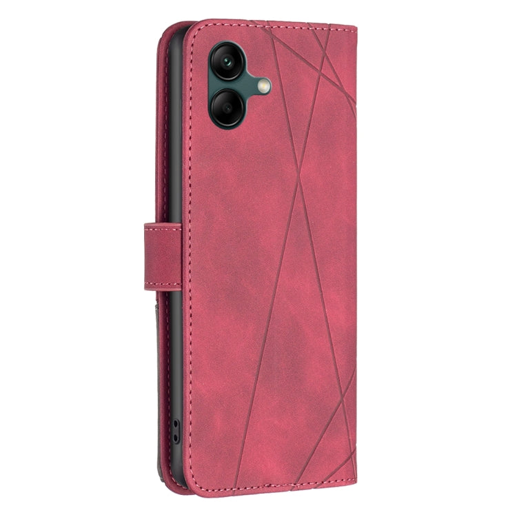 Magnetic Buckle Rhombus Texture Leather Phone Case, For Samsung Galaxy A05, For Samsung Galaxy A05s, For Samsung Galaxy M34 5G, For Samsung Galaxy A25 5G, For Samsung Galaxy S23 FE 5G, For Samsung Galaxy M62/F62