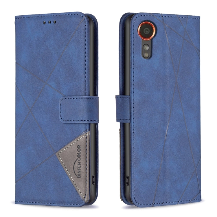 Magnetic Buckle Rhombus Texture Leather Phone Case, For Samsung Galaxy M55, For Samsung Galaxy Xcover 7, For Samsung Galaxy A55, For Samsung Galaxy A35, For Samsung Galaxy S24 Ultra 5G, For Samsung Galaxy S24+ 5G, For Samsung Galaxy S24 5G             ...