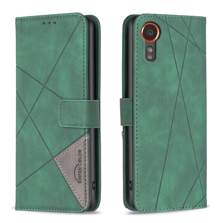 Magnetic Buckle Rhombus Texture Leather Phone Case, For Samsung Galaxy M55, For Samsung Galaxy Xcover 7, For Samsung Galaxy A55, For Samsung Galaxy A35, For Samsung Galaxy S24 Ultra 5G, For Samsung Galaxy S24+ 5G, For Samsung Galaxy S24 5G             ...
