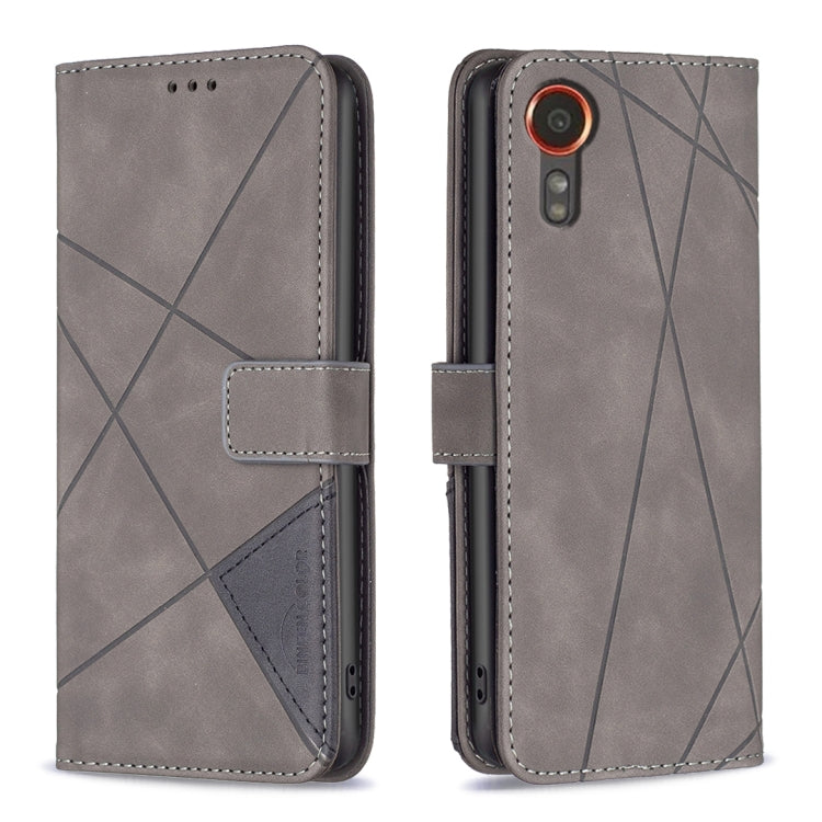 Magnetic Buckle Rhombus Texture Leather Phone Case, For Samsung Galaxy M55, For Samsung Galaxy Xcover 7, For Samsung Galaxy A55, For Samsung Galaxy A35, For Samsung Galaxy S24 Ultra 5G, For Samsung Galaxy S24+ 5G, For Samsung Galaxy S24 5G             ...