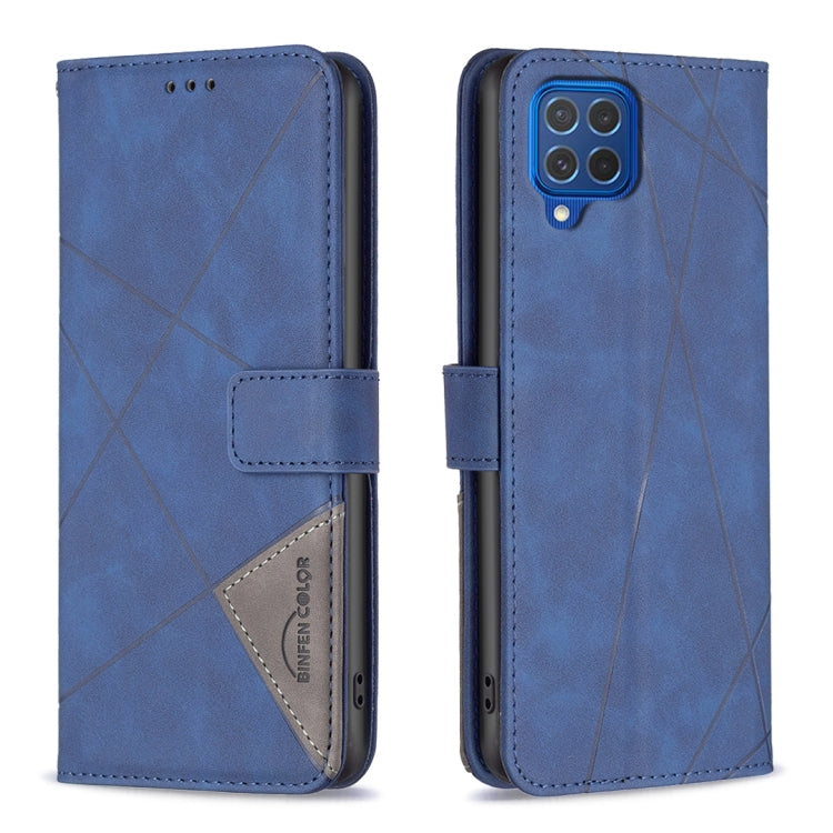 Magnetic Buckle Rhombus Texture Leather Phone Case, For Samsung Galaxy A05, For Samsung Galaxy A05s, For Samsung Galaxy M34 5G, For Samsung Galaxy A25 5G, For Samsung Galaxy S23 FE 5G, For Samsung Galaxy M62/F62