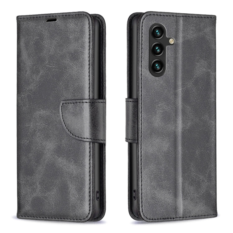 Lambskin Texture Pure Color Flip Leather Phone Case, For Samsung Galaxy S23 FE 5G, For Samsung Galaxy A05s, For Samsung Galaxy S24 5G