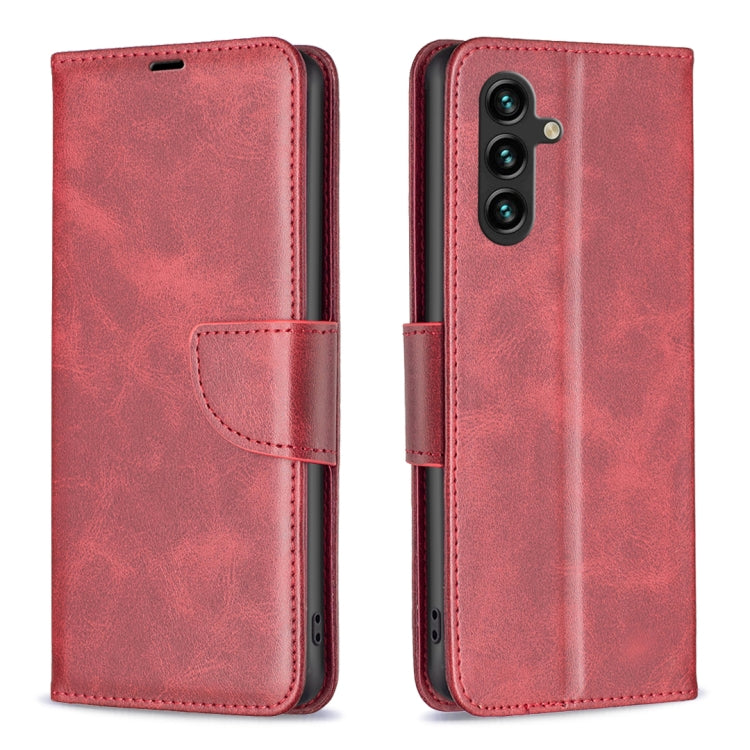 Lambskin Texture Pure Color Flip Leather Phone Case, For Samsung Galaxy S23 FE 5G, For Samsung Galaxy A05s, For Samsung Galaxy S24 5G