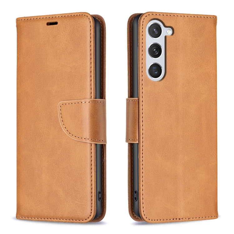 Lambskin Texture Pure Color Flip Leather Phone Case, For Samsung Galaxy S23 FE 5G, For Samsung Galaxy A05s, For Samsung Galaxy S24 5G