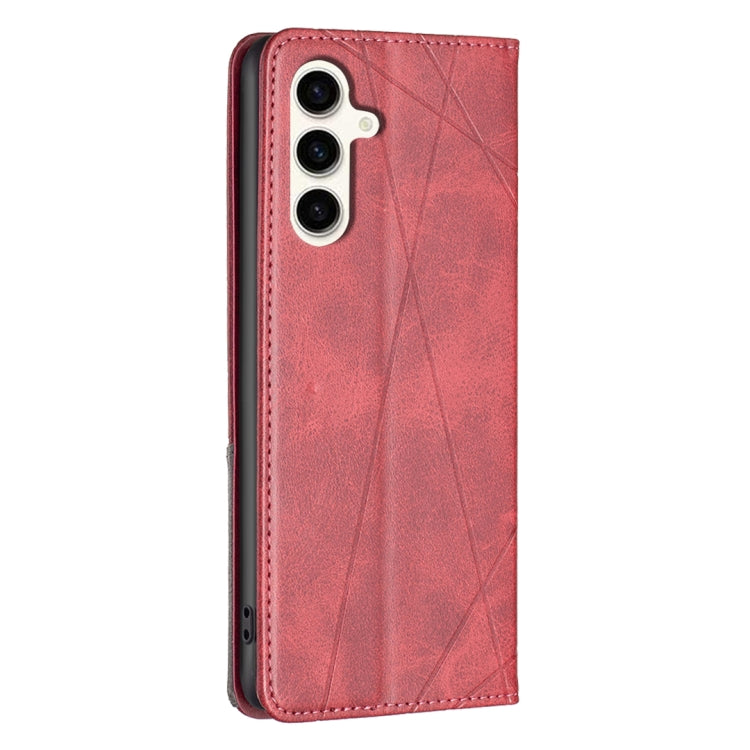 Rhombus Texture Magnetic Leather Phone Case, For Samsung Galaxy S23 FE 5G, For Samsung Galaxy A05s, For Samsung Galaxy S24 5G