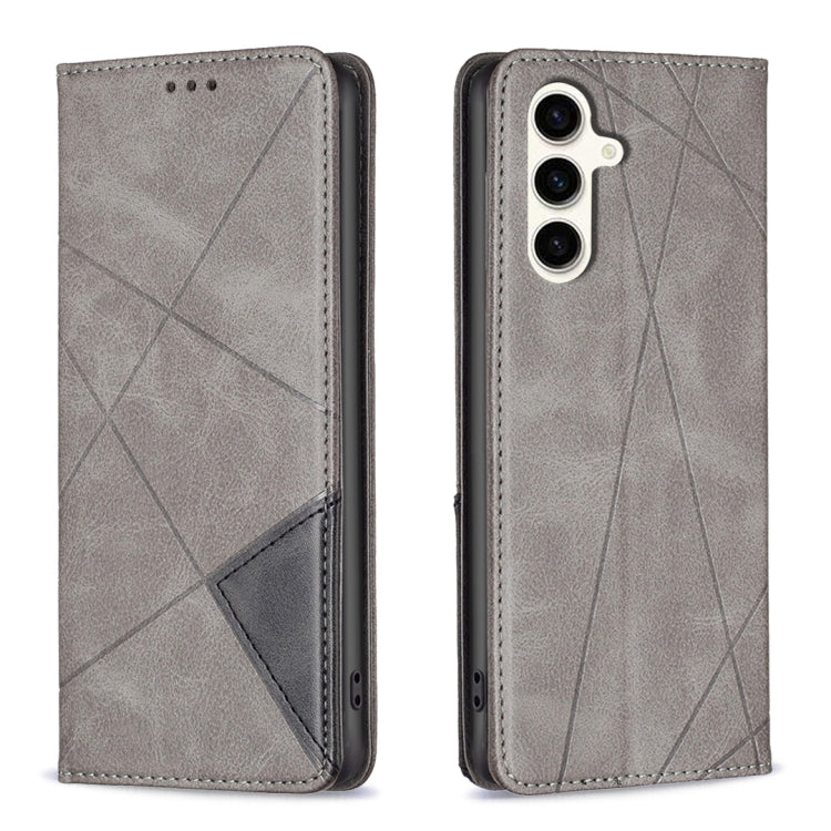 Rhombus Texture Magnetic Leather Phone Case, For Samsung Galaxy S23 FE 5G, For Samsung Galaxy A05s, For Samsung Galaxy S24 5G
