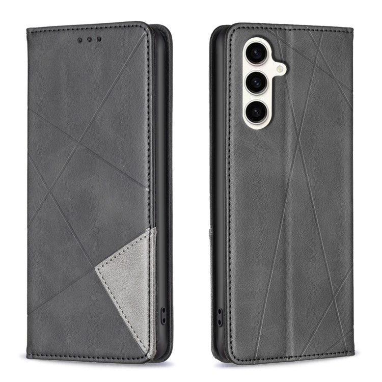 Rhombus Texture Magnetic Leather Phone Case, For Samsung Galaxy S23 FE 5G, For Samsung Galaxy A05s, For Samsung Galaxy S24 5G