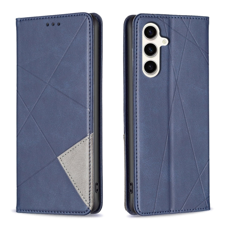 Rhombus Texture Magnetic Leather Phone Case, For Samsung Galaxy S23 FE 5G, For Samsung Galaxy A05s, For Samsung Galaxy S24 5G
