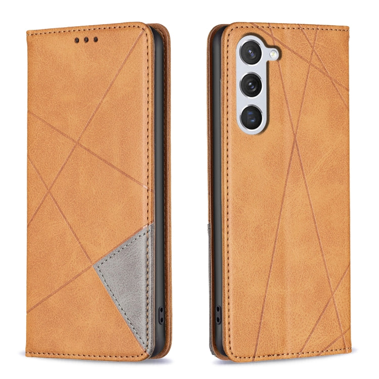 Rhombus Texture Magnetic Leather Phone Case, For Samsung Galaxy S23 FE 5G, For Samsung Galaxy A05s, For Samsung Galaxy S24 5G