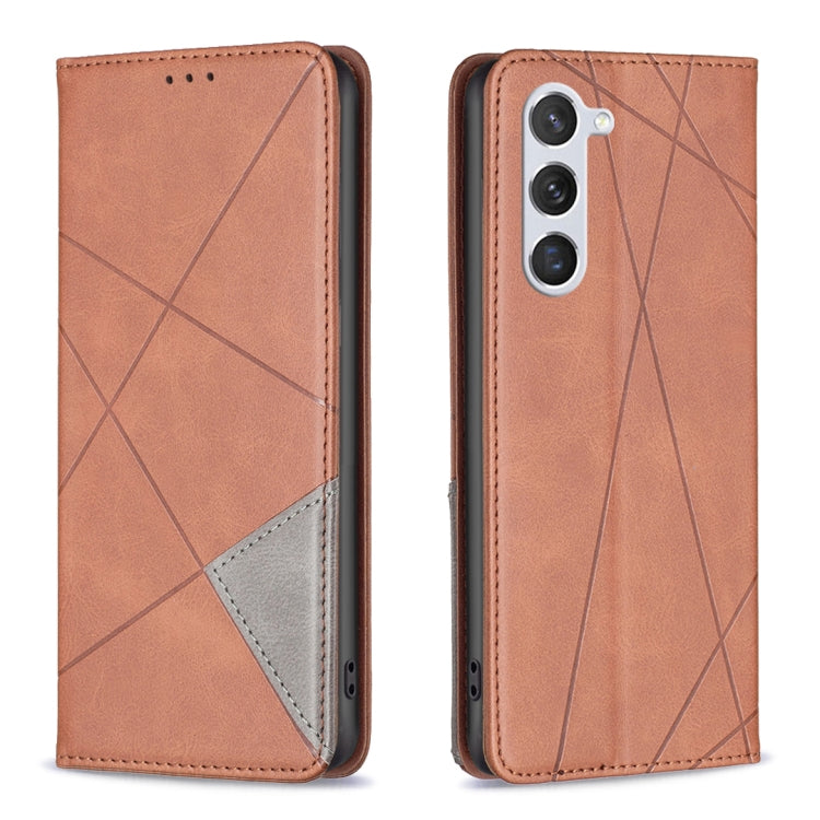 Rhombus Texture Magnetic Leather Phone Case, For Samsung Galaxy S23 FE 5G, For Samsung Galaxy A05s, For Samsung Galaxy S24 5G