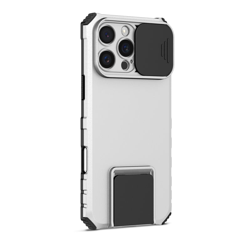 Stereoscopic Holder Sliding Camshield Phone Case, For iPhone 16 Pro Max, For iPhone 16 Pro, For iPhone 16 Plus, For iPhone 16, For iPhone 15 Pro Max, For iPhone 15 Pro