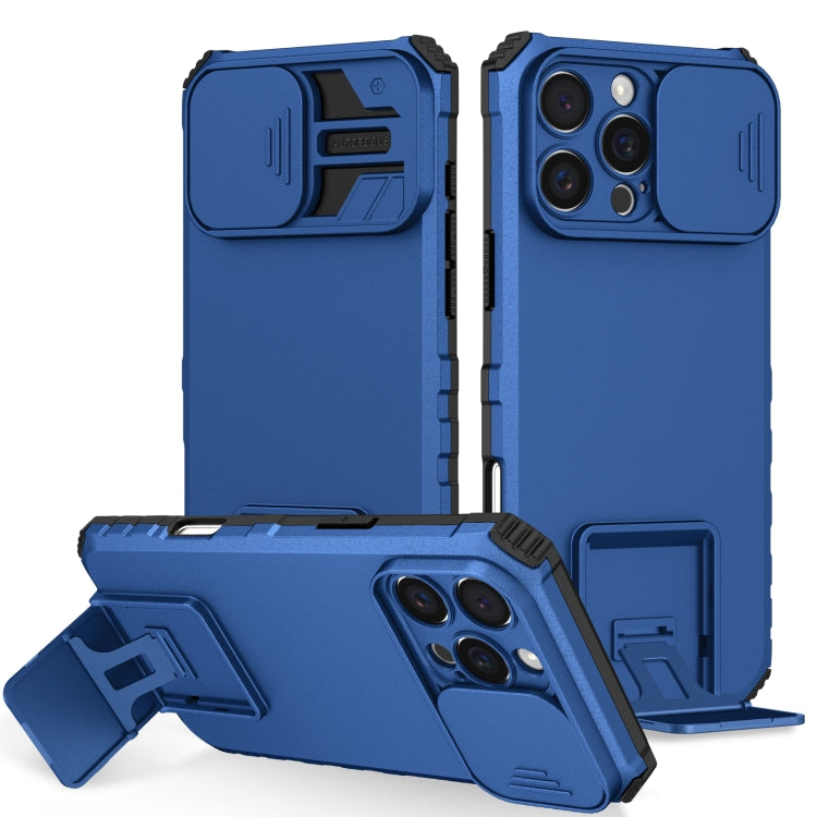 Stereoscopic Holder Sliding Camshield Phone Case, For iPhone 16 Pro Max, For iPhone 16 Pro, For iPhone 16 Plus, For iPhone 16, For iPhone 15 Pro Max, For iPhone 15 Pro