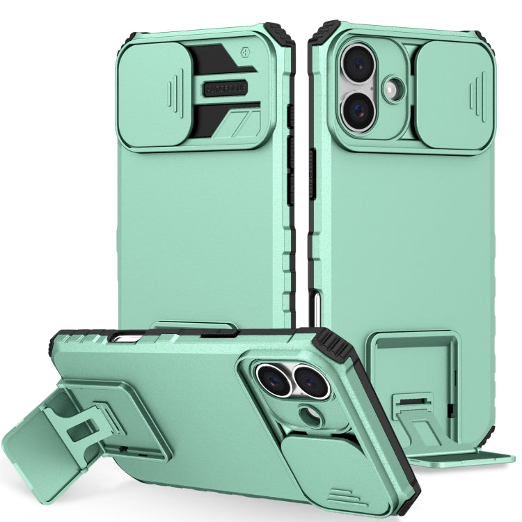 Stereoscopic Holder Sliding Camshield Phone Case, For iPhone 16 Pro Max, For iPhone 16 Pro, For iPhone 16 Plus, For iPhone 16, For iPhone 15 Pro Max, For iPhone 15 Pro
