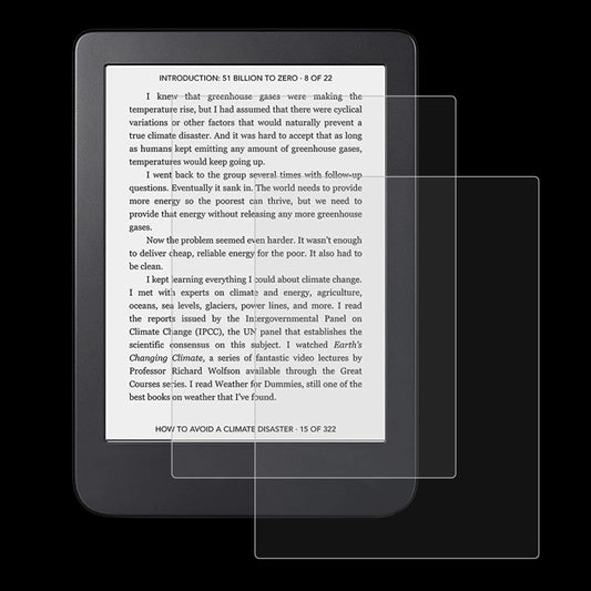 2pcs 9H 0.3mm Explosion-proof Tempered Glass Film, For Kobo Clara 2E, For Kobo Elipsa 2E, For Kobo Libra 2, For Kobo Clara Coloue 6.0 2024, For Kobo Libra Colour 7.0 2024, For Kobo Clara BW 6.0