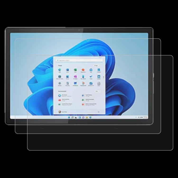 2pcs 9H 0.3mm Explosion-proof Tempered Glass Film, For Lenovo Chromebook Duet EDu G2 10.95, For Lenovo IdeaPad Tablet 11 inch, For Lenovo Tab K11 Gen2 11 inch, For Lenovo Qitian D12 12.4 inch, For Lenovo Lecoo Pad 12.7 inch                             ...