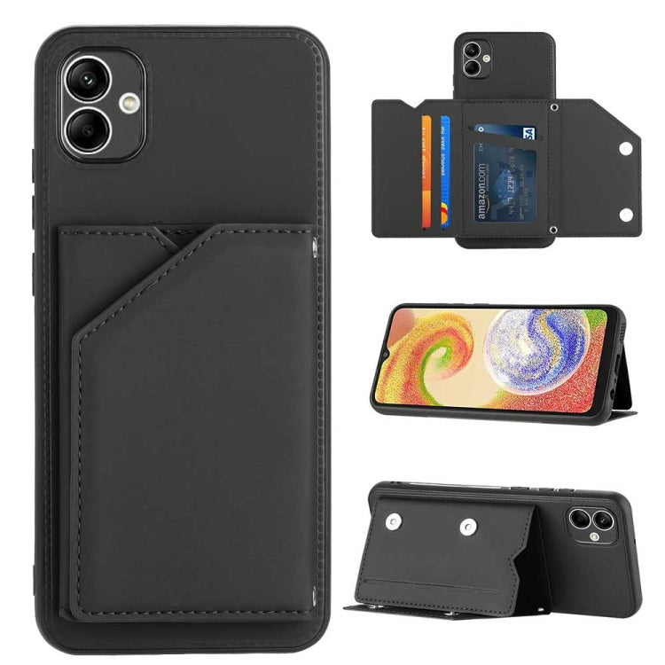 Skin Feel PU + TPU + PC Card Slots Phone Case, For Samsung Galaxy A54, For Samsung Galaxy S23 FE 5G, For Samsung Galaxy A04e, For Samsung Galaxy A23 4G/5G, For Samsung Galaxy A04