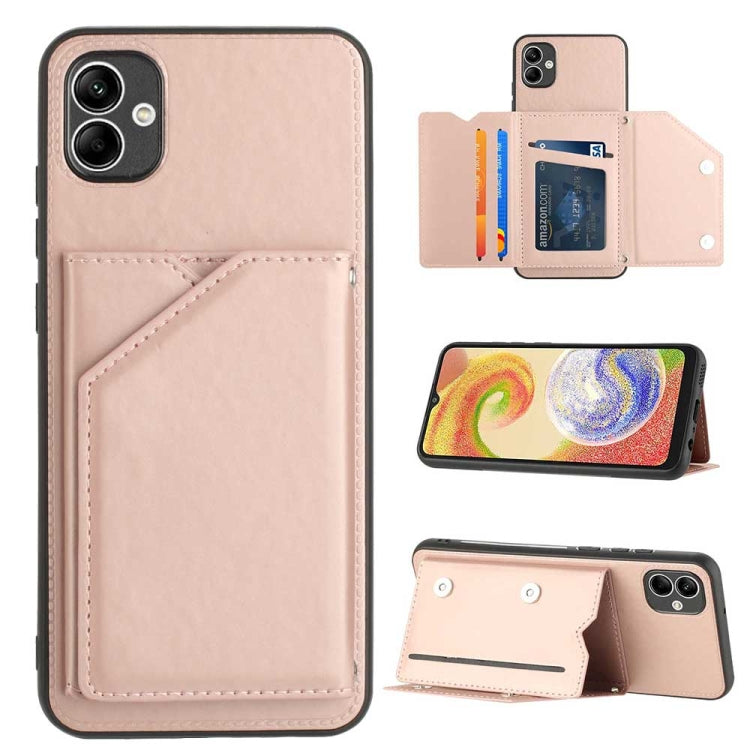 Skin Feel PU + TPU + PC Card Slots Phone Case, For Samsung Galaxy A54, For Samsung Galaxy S23 FE 5G, For Samsung Galaxy A04e, For Samsung Galaxy A23 4G/5G, For Samsung Galaxy A04