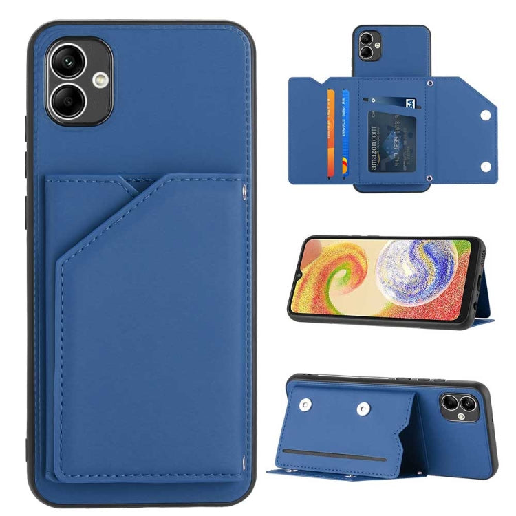 Skin Feel PU + TPU + PC Card Slots Phone Case, For Samsung Galaxy A54, For Samsung Galaxy S23 FE 5G, For Samsung Galaxy A04e, For Samsung Galaxy A23 4G/5G, For Samsung Galaxy A04