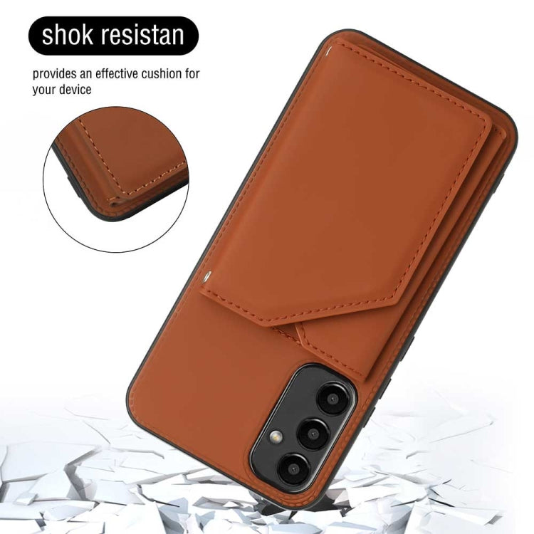 Skin Feel PU + TPU + PC Card Slots Phone Case, For Samsung Galaxy A54, For Samsung Galaxy S23 FE 5G, For Samsung Galaxy A04e, For Samsung Galaxy A23 4G/5G, For Samsung Galaxy A04