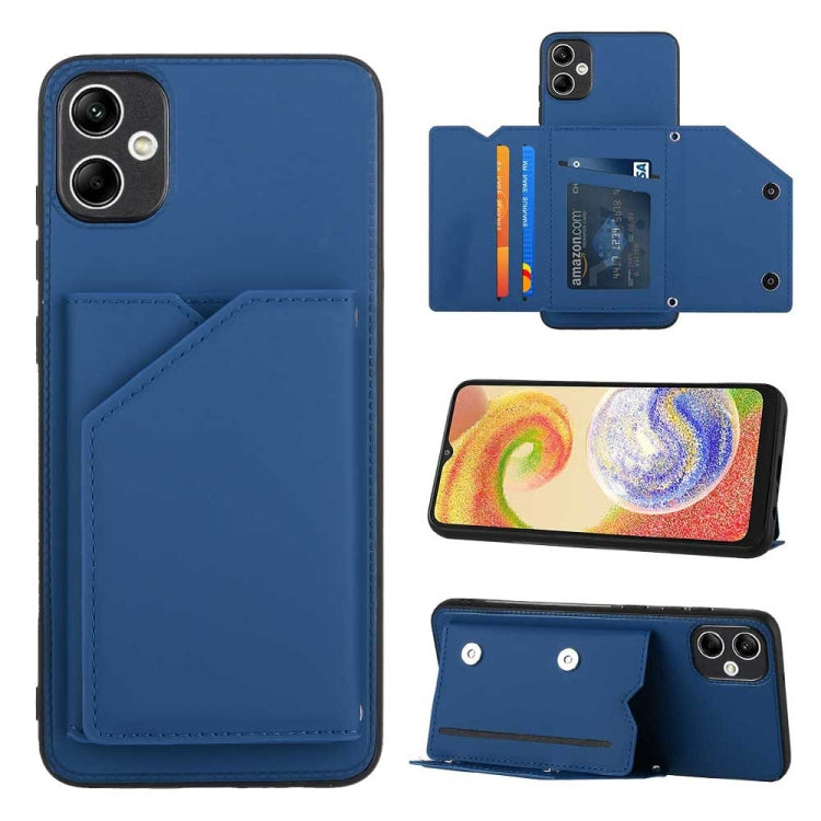 Skin Feel PU + TPU + PC Card Slots Phone Case, For Samsung Galaxy A24 4G, For Samsung Galaxy A15, For Samsung Galaxy S24 Ultra 5G, For Samsung Galaxy S24+ 5G, For Samsung Galaxy A05, For Samsung Galaxy A14 5G / 4G, For Samsung Galaxy A05s              ...