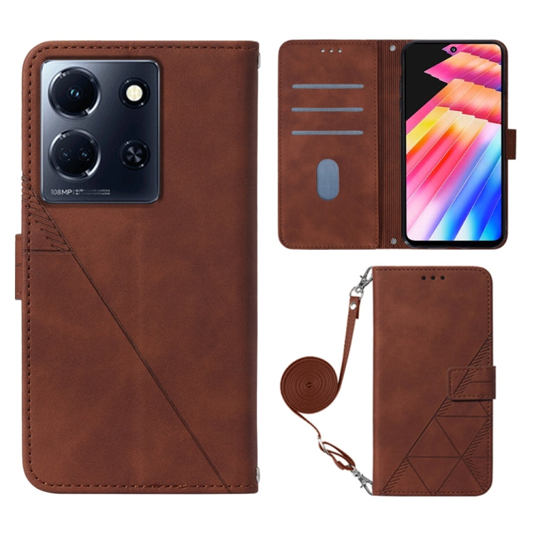 Crossbody 3D Embossed Flip Leather Phone Case, For Infinix Note 50s, For Infinix Hot 50 Pro+ 4G, For Infinix GT 20 Pro-X6871, For Infinix Note 40 5G, For Infinix Note 30 5G / X6711, For Infinix Hot 30 Play / X6835, For Infinix Hot 30i / X669           ...