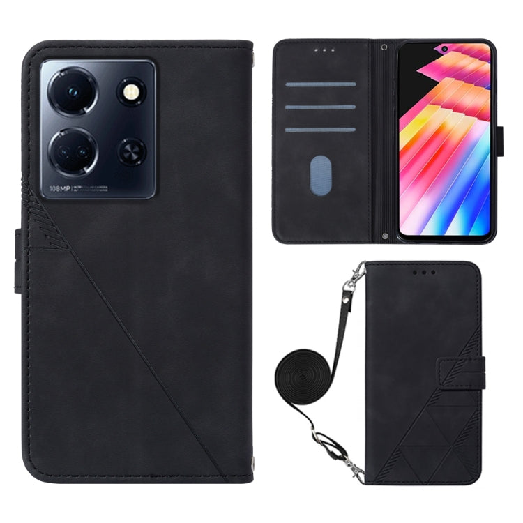 Crossbody 3D Embossed Flip Leather Phone Case, For Infinix Note 50s, For Infinix Hot 50 Pro+ 4G, For Infinix GT 20 Pro-X6871, For Infinix Note 40 5G, For Infinix Note 30 5G / X6711, For Infinix Hot 30 Play / X6835, For Infinix Hot 30i / X669           ...