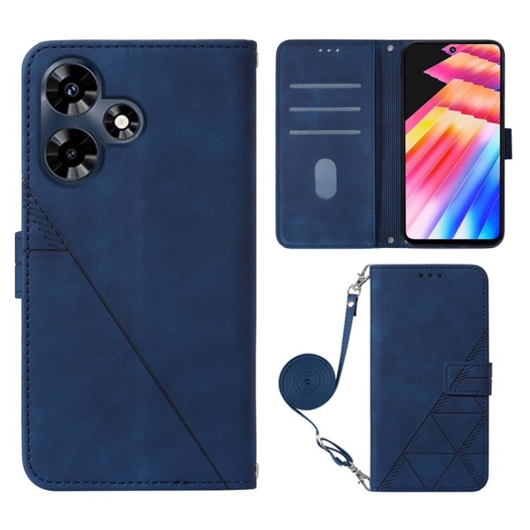 Crossbody 3D Embossed Flip Leather Phone Case, For Infinix Note 50s, For Infinix Hot 50 Pro+ 4G, For Infinix GT 20 Pro-X6871, For Infinix Note 40 5G, For Infinix Note 30 5G / X6711, For Infinix Hot 30 Play / X6835, For Infinix Hot 30i / X669           ...