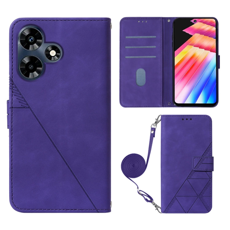 Crossbody 3D Embossed Flip Leather Phone Case, For Infinix Note 50s, For Infinix Hot 50 Pro+ 4G, For Infinix GT 20 Pro-X6871, For Infinix Note 40 5G, For Infinix Note 30 5G / X6711, For Infinix Hot 30 Play / X6835, For Infinix Hot 30i / X669           ...
