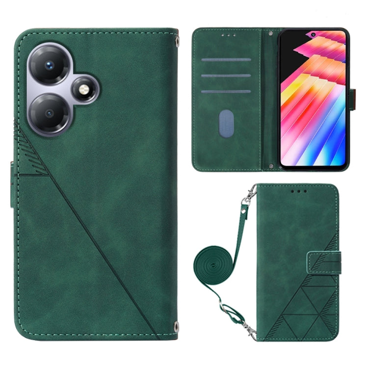 Crossbody 3D Embossed Flip Leather Phone Case, For Infinix Note 50s, For Infinix Hot 50 Pro+ 4G, For Infinix GT 20 Pro-X6871, For Infinix Note 40 5G, For Infinix Note 30 5G / X6711, For Infinix Hot 30 Play / X6835, For Infinix Hot 30i / X669           ...