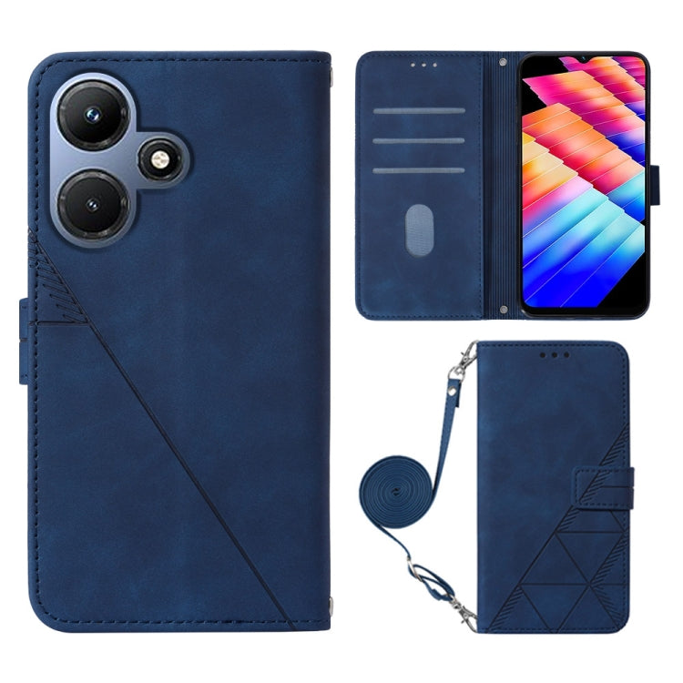 Crossbody 3D Embossed Flip Leather Phone Case, For Infinix Note 50s, For Infinix Hot 50 Pro+ 4G, For Infinix GT 20 Pro-X6871, For Infinix Note 40 5G, For Infinix Note 30 5G / X6711, For Infinix Hot 30 Play / X6835, For Infinix Hot 30i / X669           ...