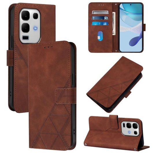 Crossbody 3D Embossed Flip Leather Phone Case, For Infinix Note 50s, For Infinix Hot 50 Pro+ 4G, For Infinix GT 20 Pro-X6871, For Infinix Note 40 5G, For Infinix Note 30 5G / X6711, For Infinix Hot 30 Play / X6835, For Infinix Hot 30i / X669           ...
