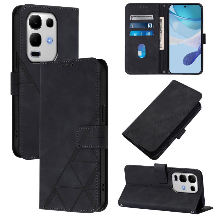 Crossbody 3D Embossed Flip Leather Phone Case, For Infinix Note 50s, For Infinix Hot 50 Pro+ 4G, For Infinix GT 20 Pro-X6871, For Infinix Note 40 5G, For Infinix Note 30 5G / X6711, For Infinix Hot 30 Play / X6835, For Infinix Hot 30i / X669           ...