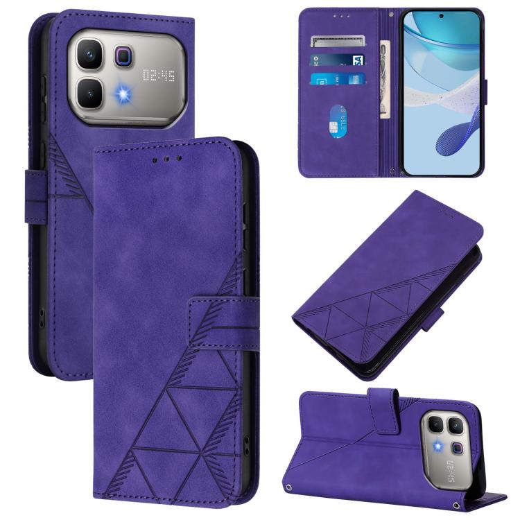Crossbody 3D Embossed Flip Leather Phone Case, For Infinix GT 50 Pro 5G, For Infinix Note Edge 5G Global, For Infinix Smart 20 4G / X6840, For Infinix Note 60 5G / Note 60 Pro 5G, For Infinix Hot 60i 5G / Tecno Spark Go 5G, For Infinix Smart 10 Plus   ...