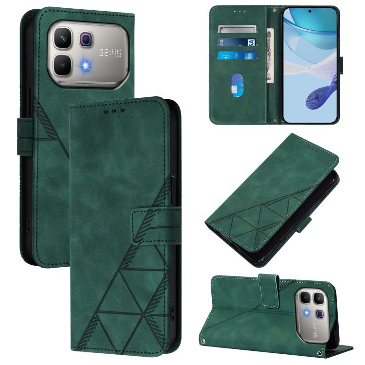 Crossbody 3D Embossed Flip Leather Phone Case, For Infinix GT 50 Pro 5G, For Infinix Note Edge 5G Global, For Infinix Smart 20 4G / X6840, For Infinix Note 60 5G / Note 60 Pro 5G, For Infinix Hot 60i 5G / Tecno Spark Go 5G, For Infinix Smart 10 Plus   ...
