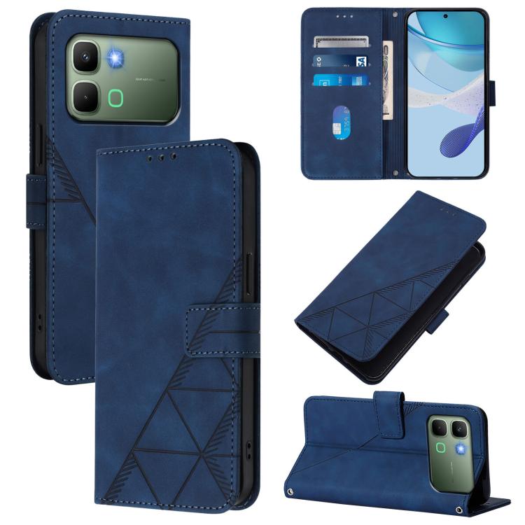 Crossbody 3D Embossed Flip Leather Phone Case, For Infinix GT 50 Pro 5G, For Infinix Note Edge 5G Global, For Infinix Smart 20 4G / X6840, For Infinix Note 60 5G / Note 60 Pro 5G, For Infinix Hot 60i 5G / Tecno Spark Go 5G, For Infinix Smart 10 Plus   ...